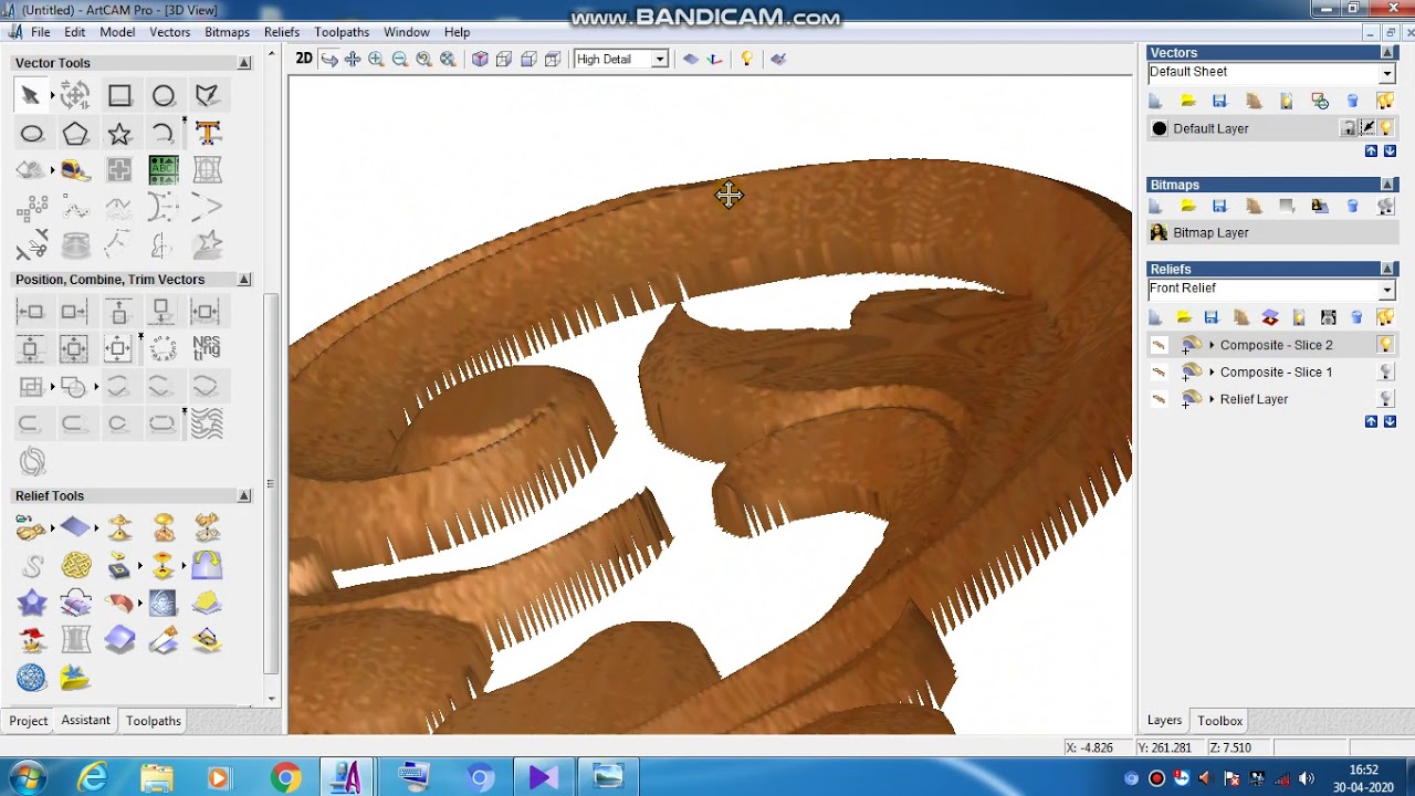 HOW TO CONVERT IMAGE TO 3D ARTCAM
