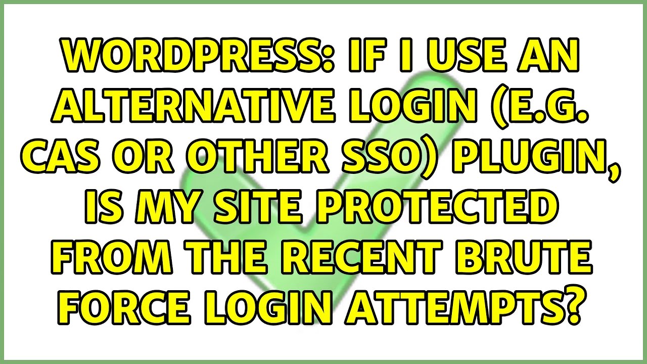 If I use an alternative login (e.g. CAS