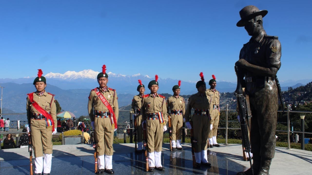 Ncc Day Celebration || 5 Bengal BN NCC || Batasia Loop #ncc #nccday #darjeeling