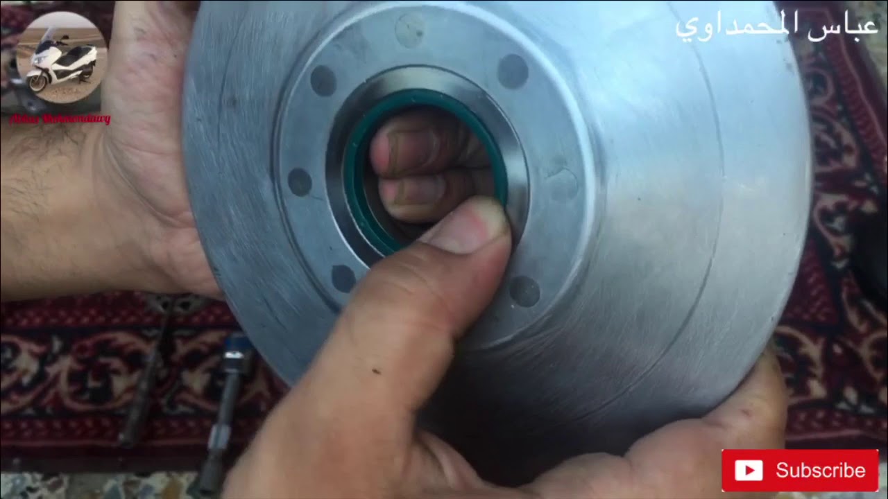 تجفيت الكلج الخلفي هوندا فورزاMF10  الجزء الثاني والاخير