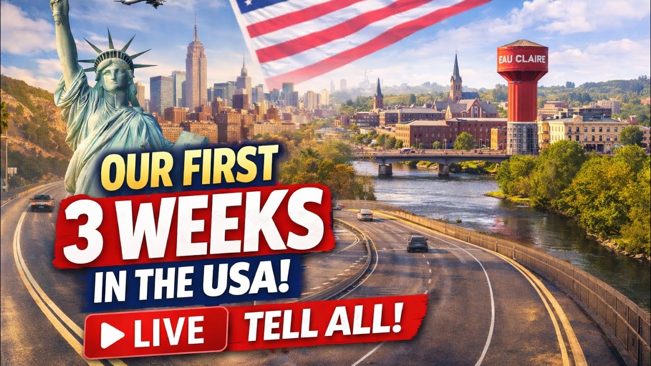 First 3 weeks catch up 🇺🇸