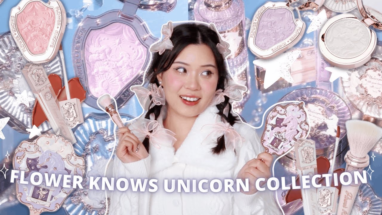 САМЫЙ КРАСИВЫЙ МАКИЯЖ НА СВЕТЕ!! 🦄 КОЛЛЕКЦИЯ FLOWER KNOWS UNICORN