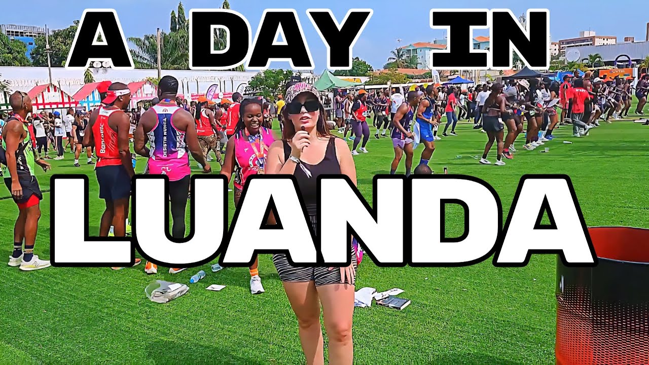 A Day in Luanda, Angola: Shopping, Gym, Sports Event & Party!