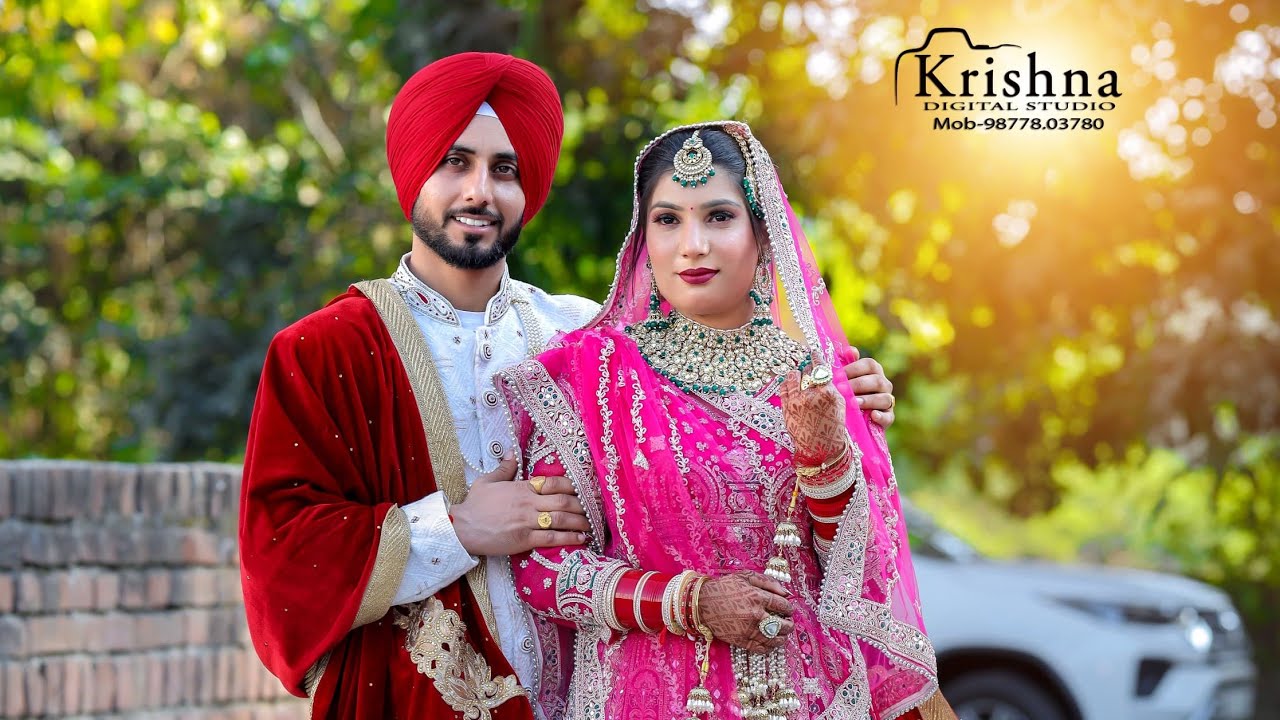 Best Wedding Song // 2025 // Simranjeet Weds Harminder // Krishna Photography (M)-9877803780