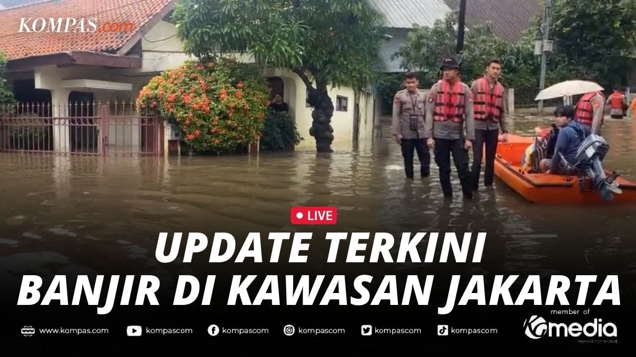 🔴LIVE - Pantauan Terkini Banjir di Kawasan Jakarta, Jumat 23 Januari 2026