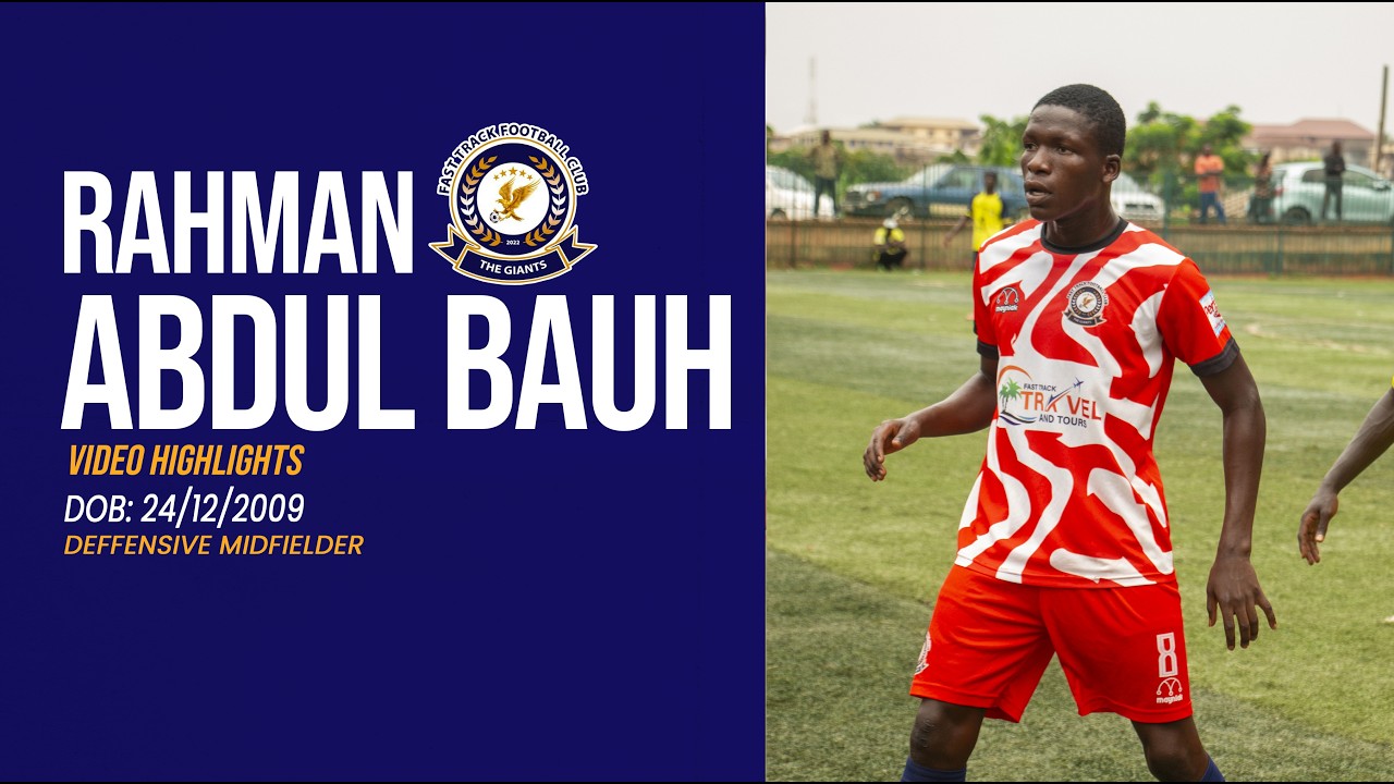 5 outstanding goals scored by Abdul Rahman Bauh (DM) in 4 league matches played 