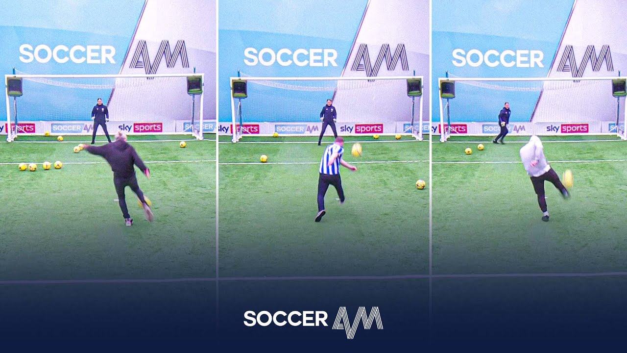WHAT A SAVE 💥 Sheffield Wednesday fans AGAINST Soccer AM!