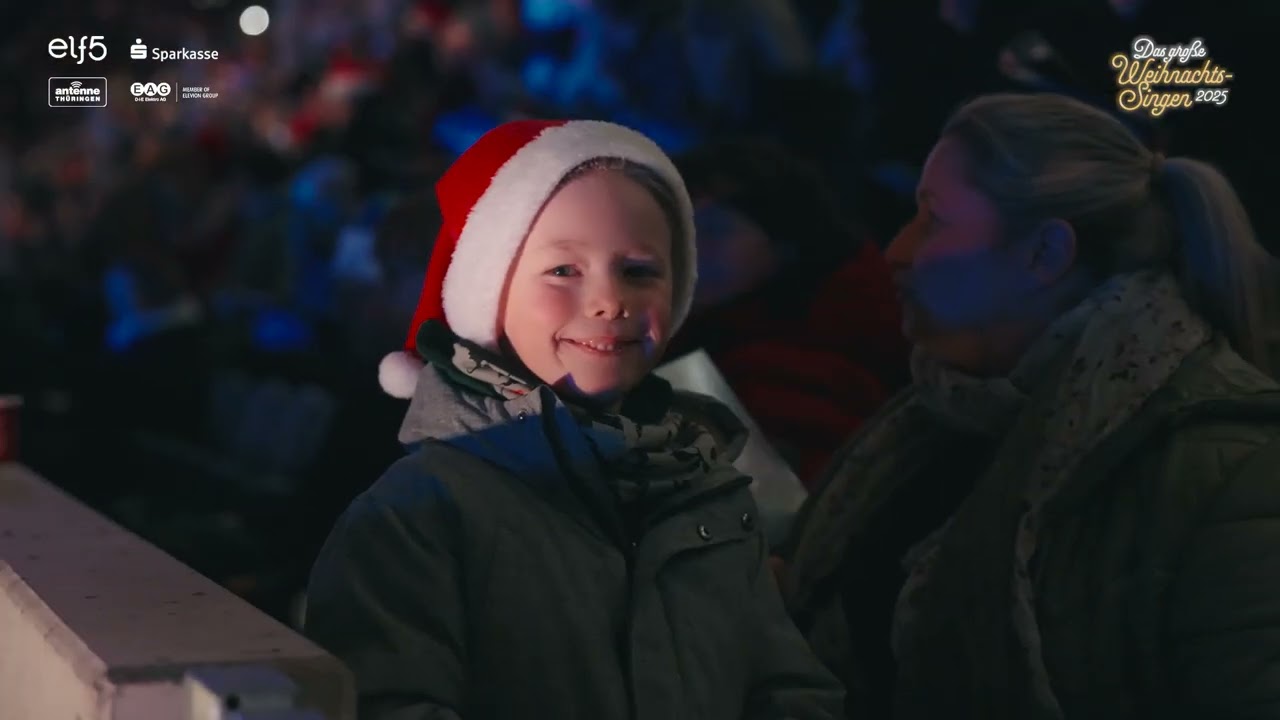 Das große Weihnachtssingen 2025 in der ad hoc arena im Ernst-Abbe-Sportfeld
