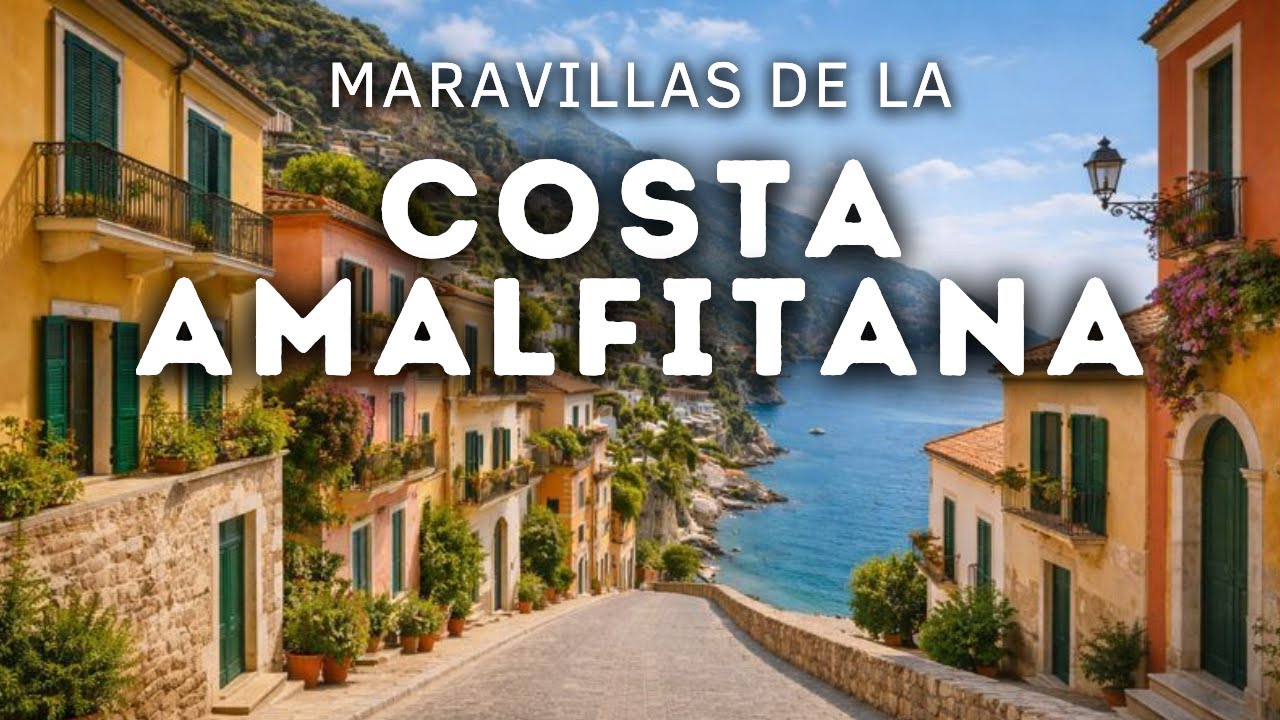 Esto NO parece real: COSTA AMALFITANA 🇮🇹 (4K)