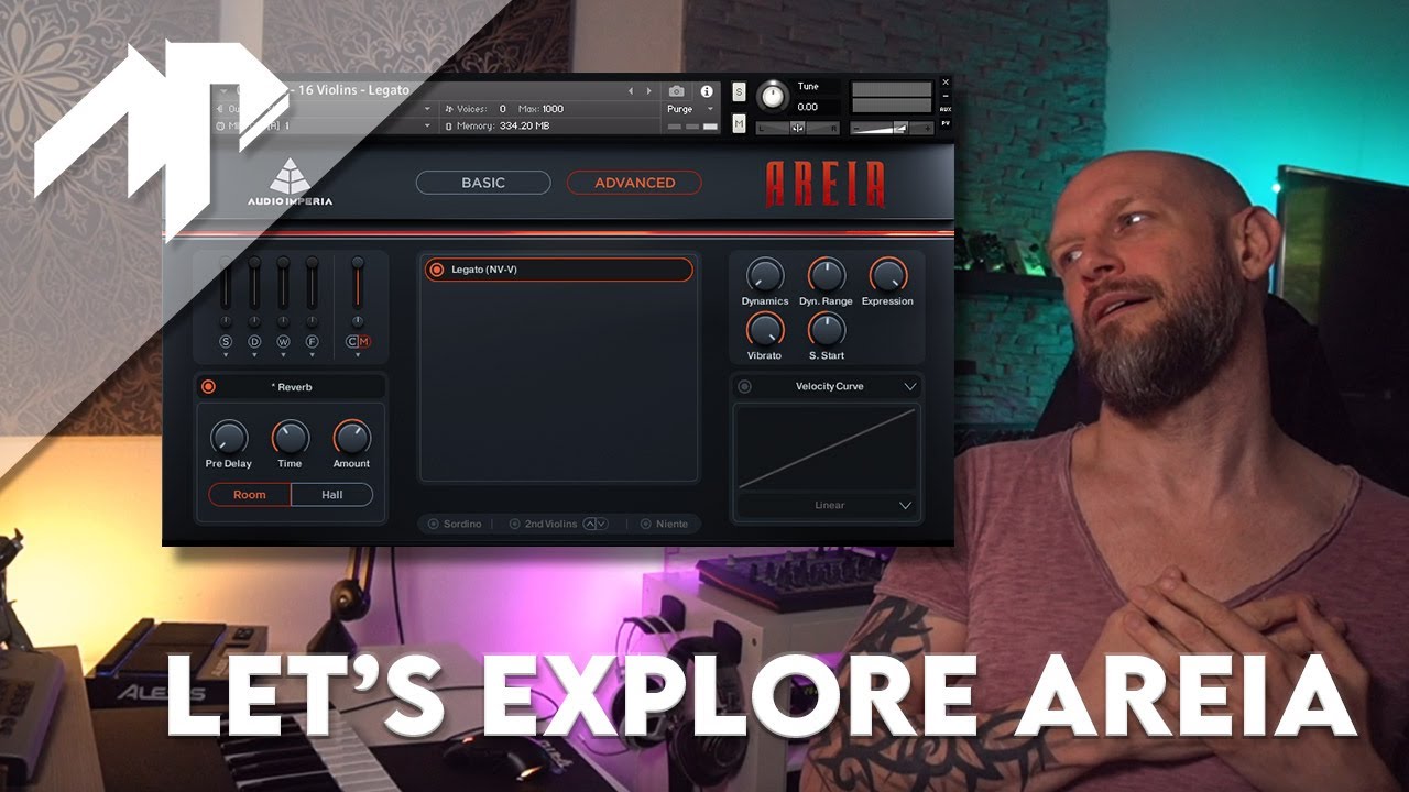 Let's explore Strings Sample Library Areia by Audio Imperia