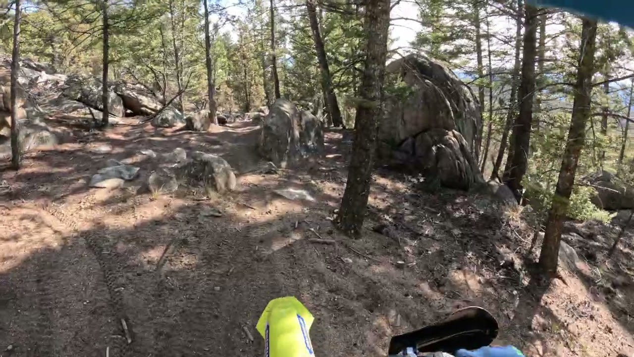 Montana Single Track on the Husky