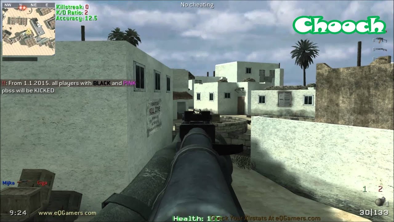 Call of Duty 4: Modern Warfare - 5 Custom Maps from Other CODs