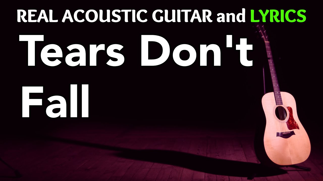 Bullet For My Valentine - Tears Don't Fall (Acoustic Karaoke Backing Track) | Key: Gm • 150 BPM