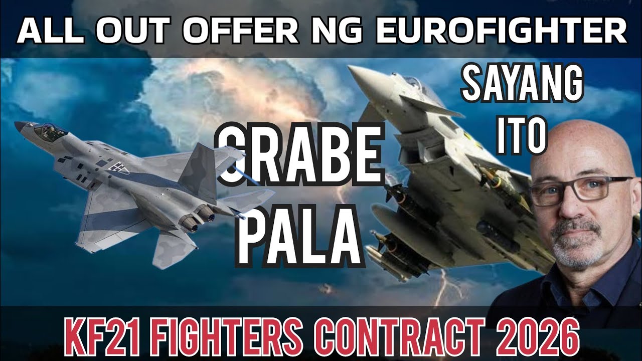 EUROFIGHTER TYPHOON AGRESIBO na  nakawin ang kontrata mula KF-21 Boramae. 