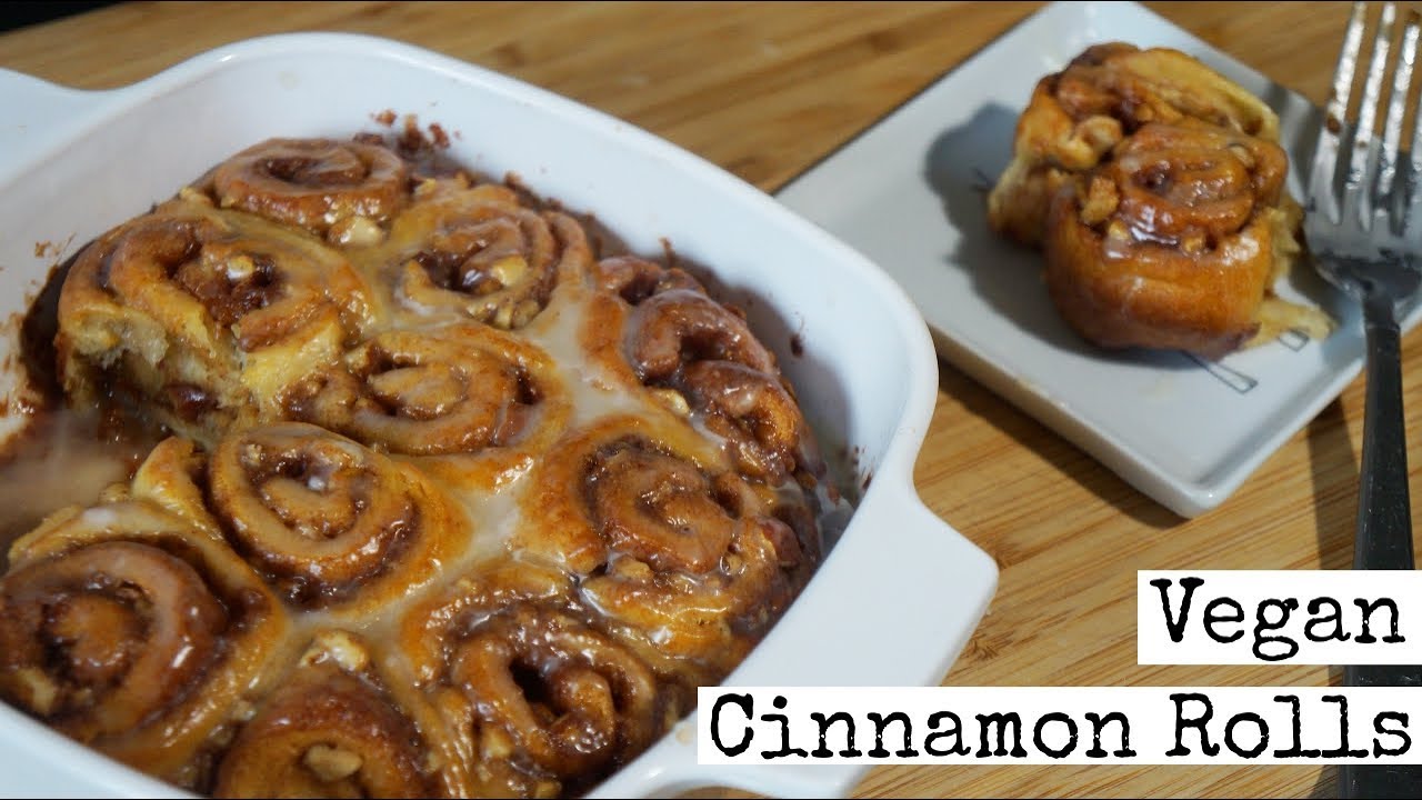 How to Make Vegan Cinnamon Rolls | Easy
