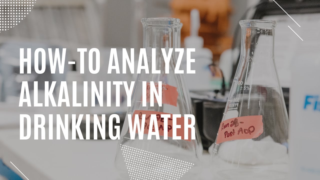 How-to analyze alkalinity in a drinking water sample