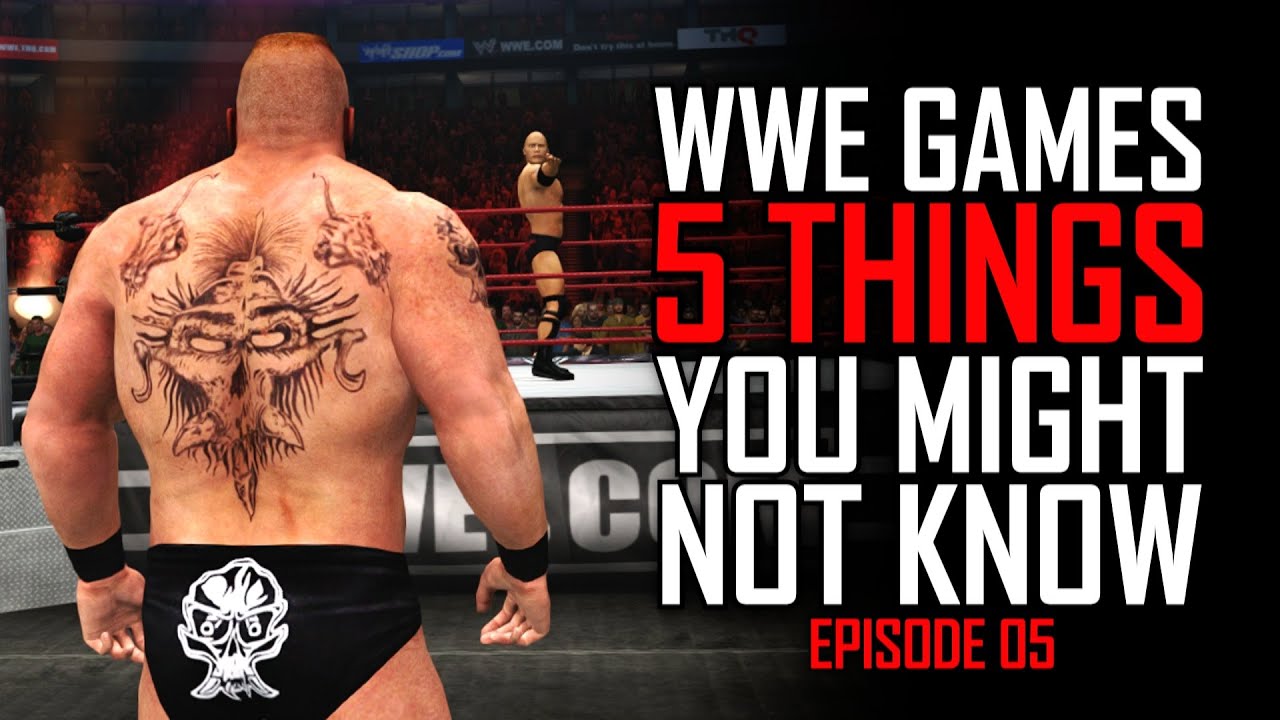 WWE GAMES: Secrets, Easter Eggs & Awesome Details #5 (4th Wall Break, Special Cutscenes & More)
