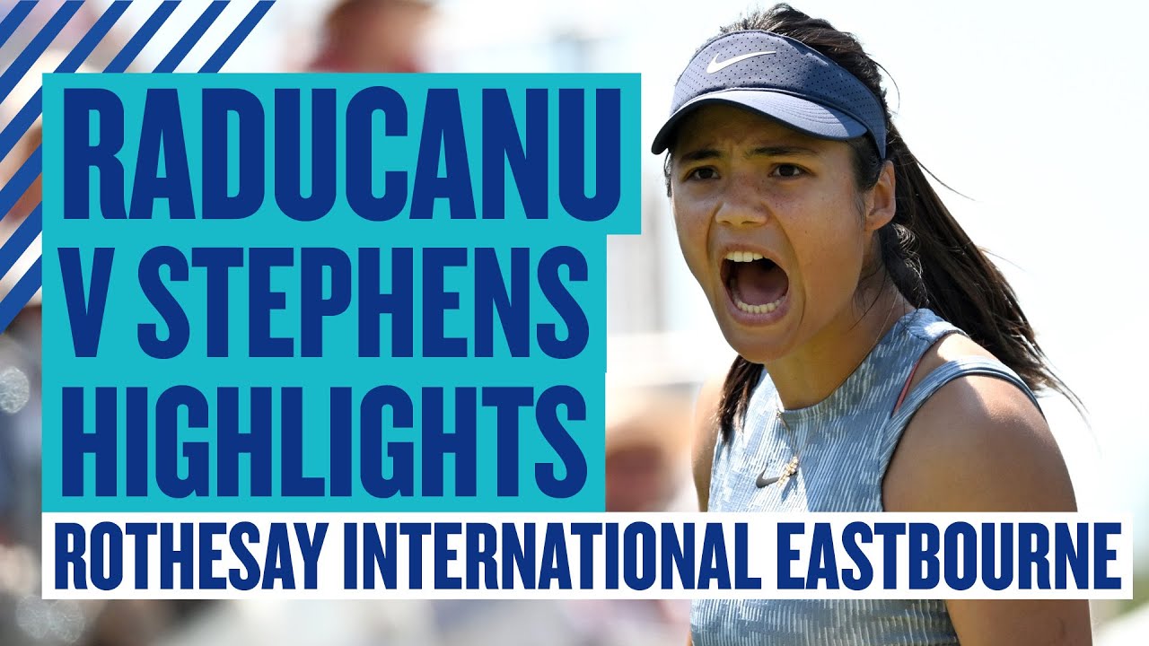 Emma on 🔥 | Highlights - Emma Raducanu v Sloane Stephens | Rothesay International Eastbourne