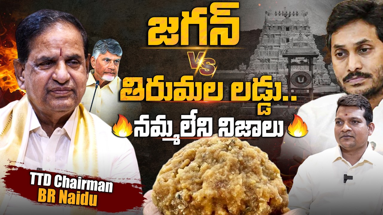 జగన్ vs తిరుమల లడ్డు.. | TTD Chairman BR Naidu Exclusive Interview | @Signature Studios