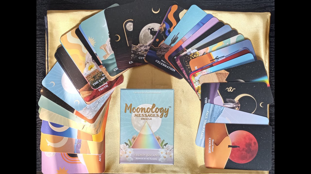 🧿Moonology Messages Oracle | Deck Unboxing & Flip Through🧿