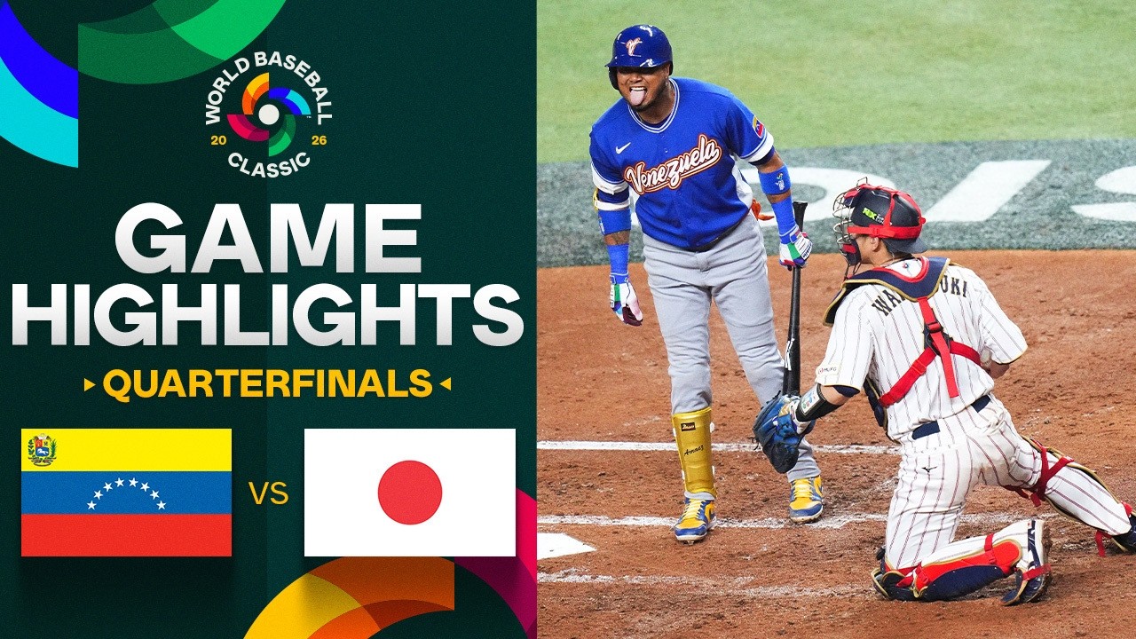Venezuela vs. Japan 2026 World Baseball Classic | Game Highlights