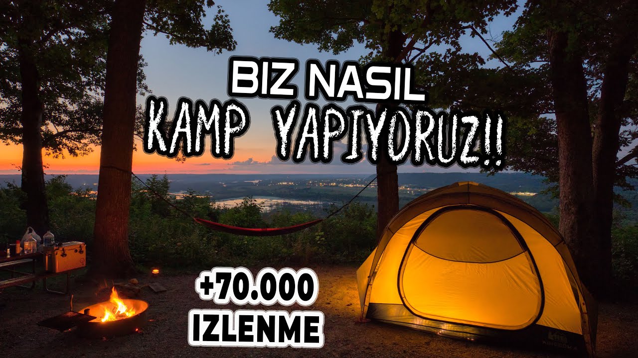 Biz nasıl Kamp Yapıyoruz?? #8 🇹🇷 Bizim Ekipmanlarimiz😊