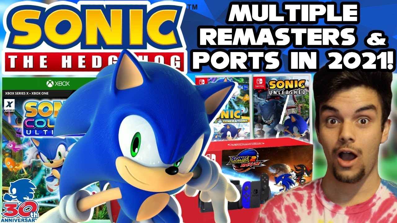 Multiple Sonic The Hedgehog Remasters & Ports Coming In 2021 - 30th Anniversary News Update