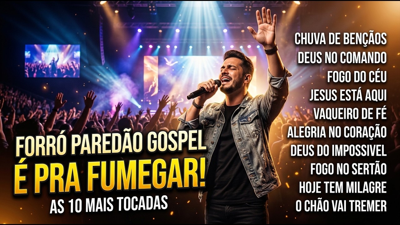 FORRÓ PAREDÃO GOSPEL 🔥 É PRA FUMEGAR O PAVIO! | As 10 Mais Tocadas que Estão Impactando  2026