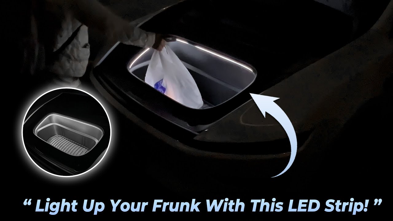 2025 Model Y Juniper Frunk LED Light Strip｜Brighter Frunk & Practical Night Upgrade