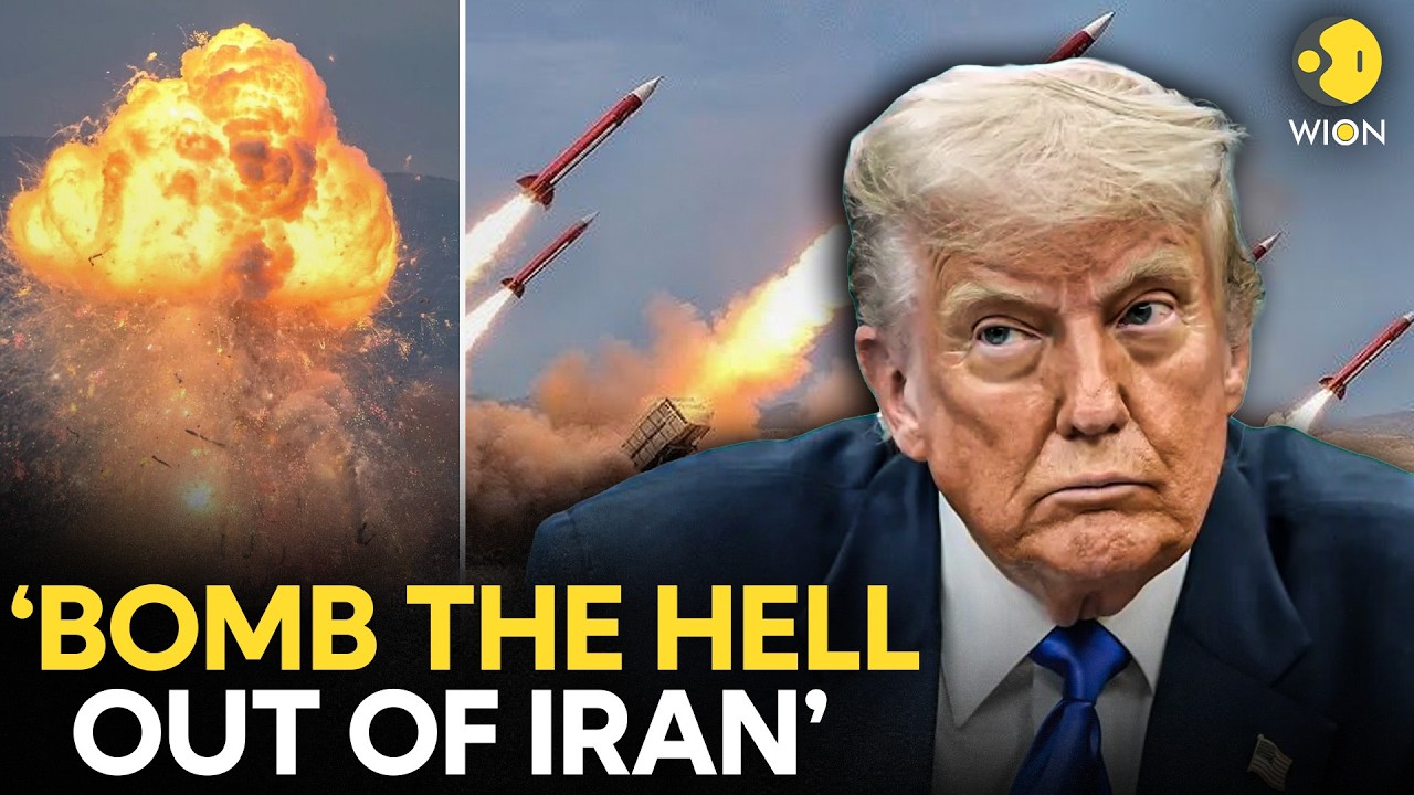 US Iran War LIVE:  Trump Declares To &lsquo;Bomb The Hell Out Of Iran&rsquo; If Deal Is Broken | WION Live