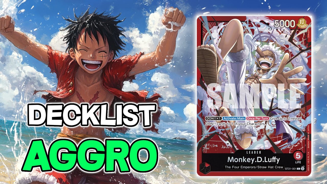 [ST21] Luffy Aggro Deck: The Strongest Red Leader?