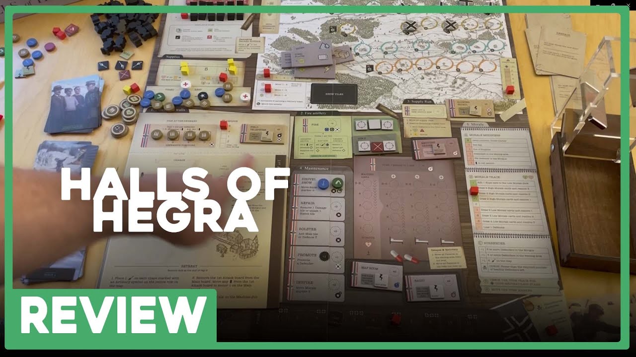 Review | Halls of Hegra | Tompet Games | The Players' Aid