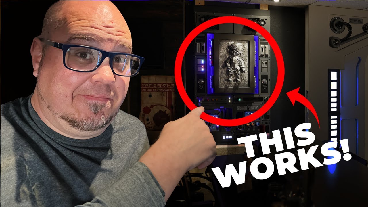 Epic STAR WARS Wall Build That Will Blow Your Mind