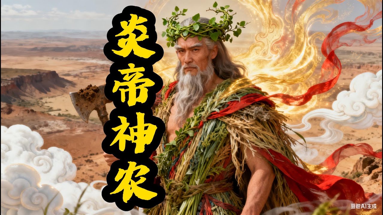 【中国神话 创世篇 第四期】炎帝神农与他的子嗣