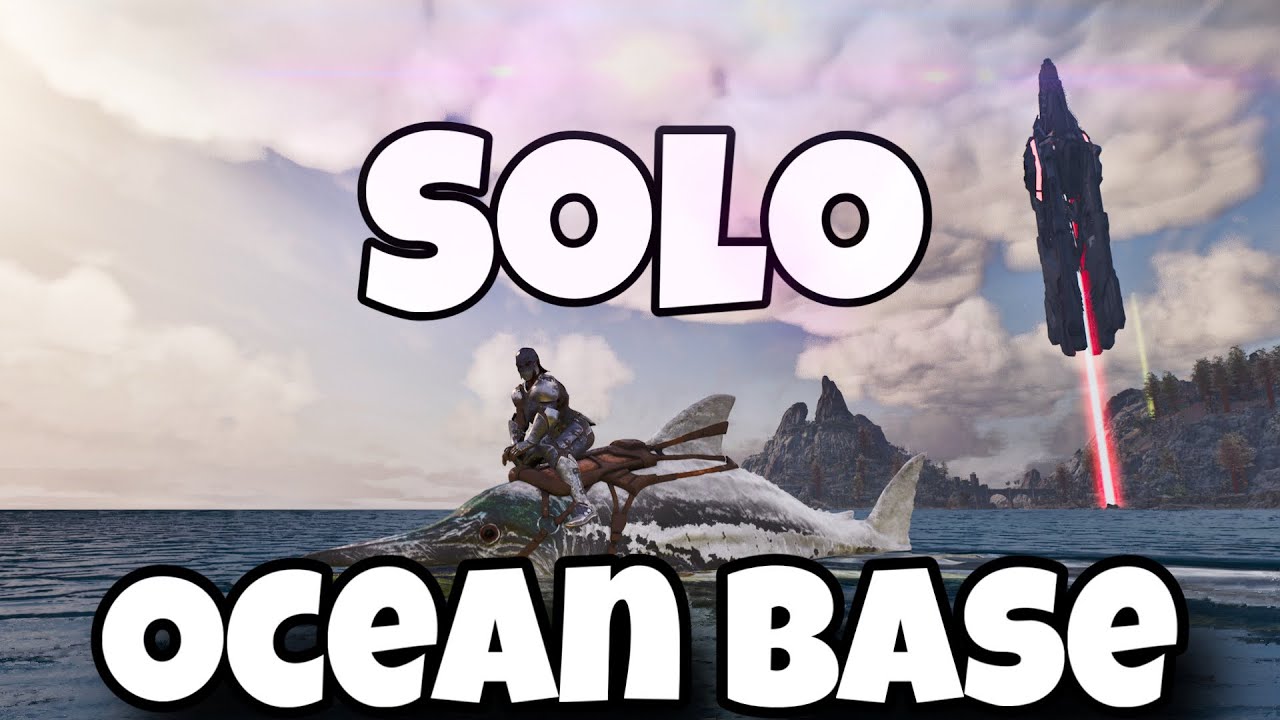 How I Built The ULTIMATE Ocean Base On Ragnarok - ASA Small Tribes PvP Ep  4