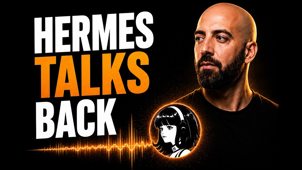 I gave Hermes Agent a voice
