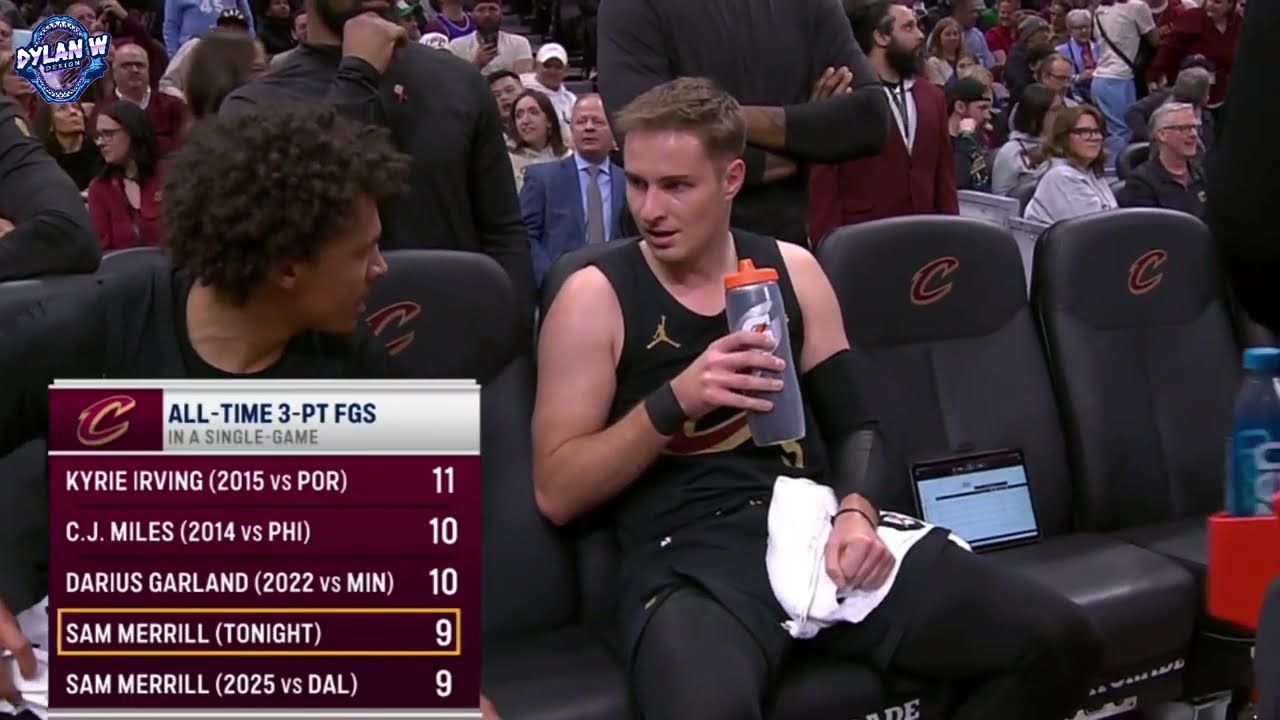 Every Sam Merrill Three This Season So Far (31 Games) | 2026 All-Star Break 