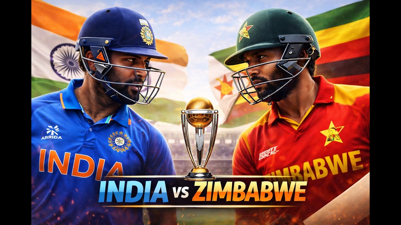 CRICKET26 |🔥Ind vs Zim | Full Match Stream | IND vs ZIM 2026 | T20