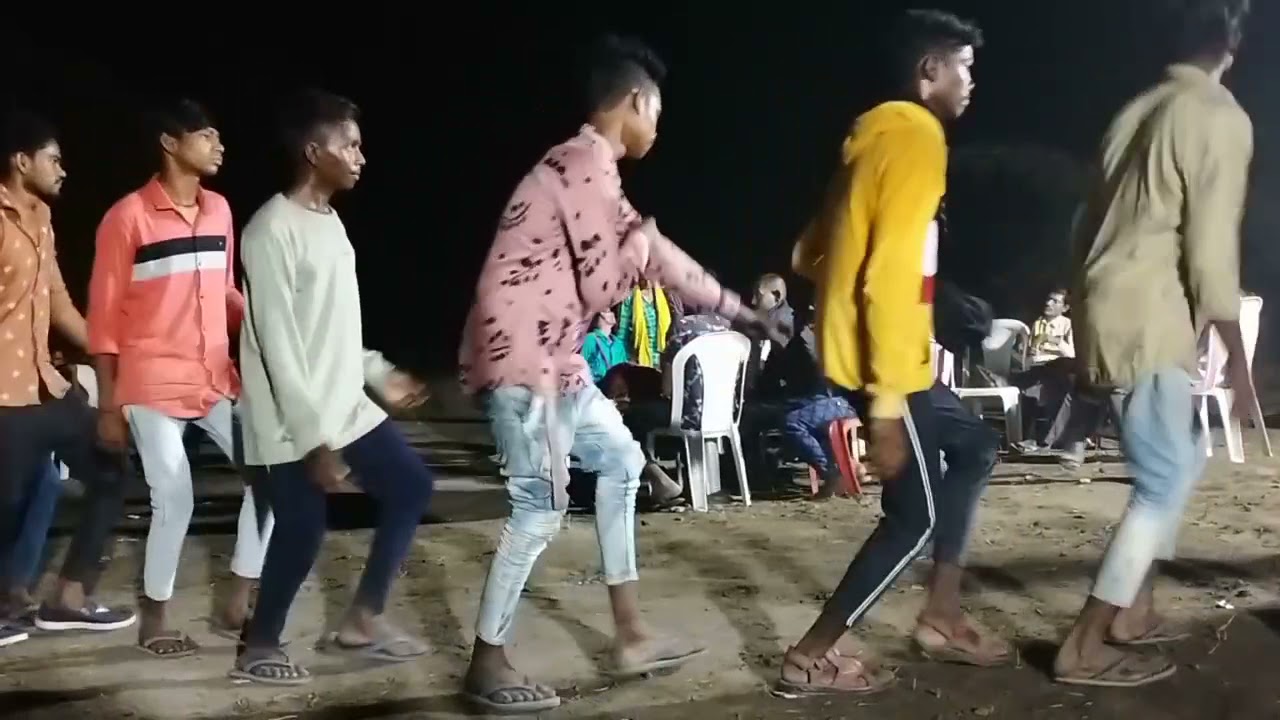 Adivasi dance at cherpalli boy's