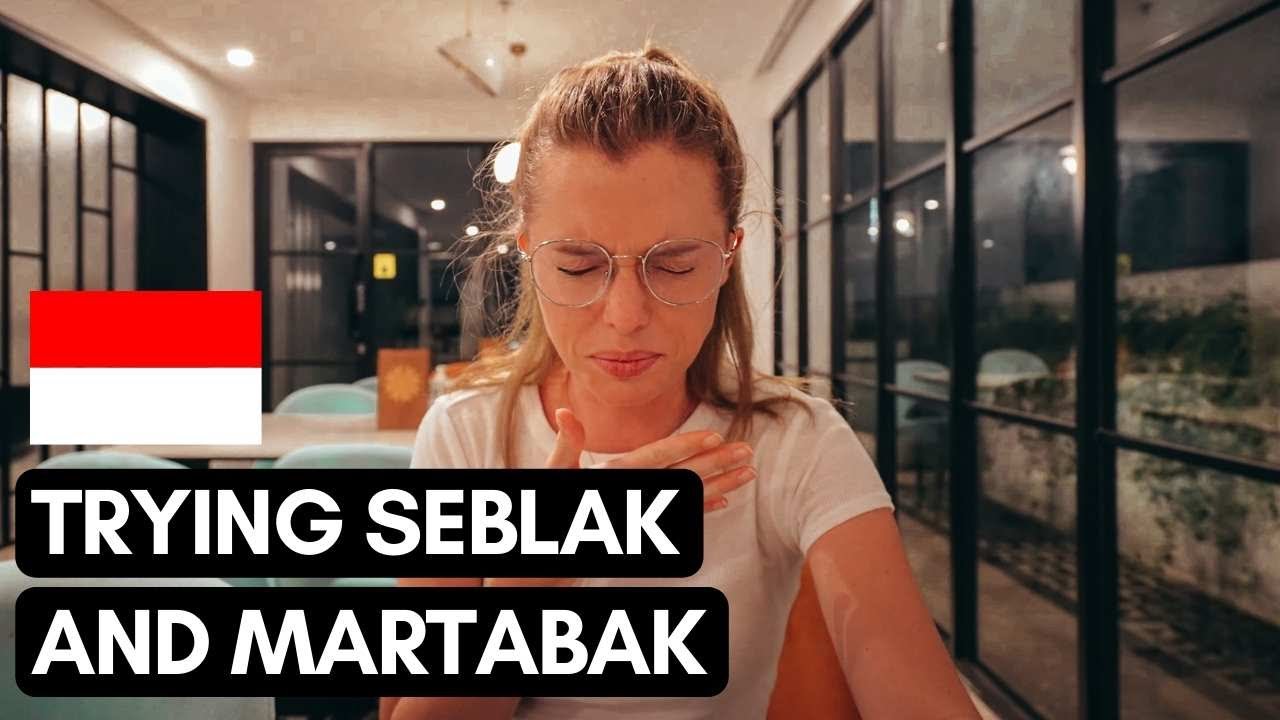 First time trying SEBLAK and MARTABAK