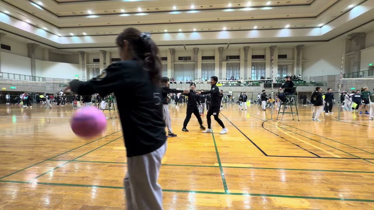 R8.2/15 ｿﾌﾄﾊﾞﾚｰﾎﾞｰﾙ大会in幸手市 COSMO✖️ぽてサラ②