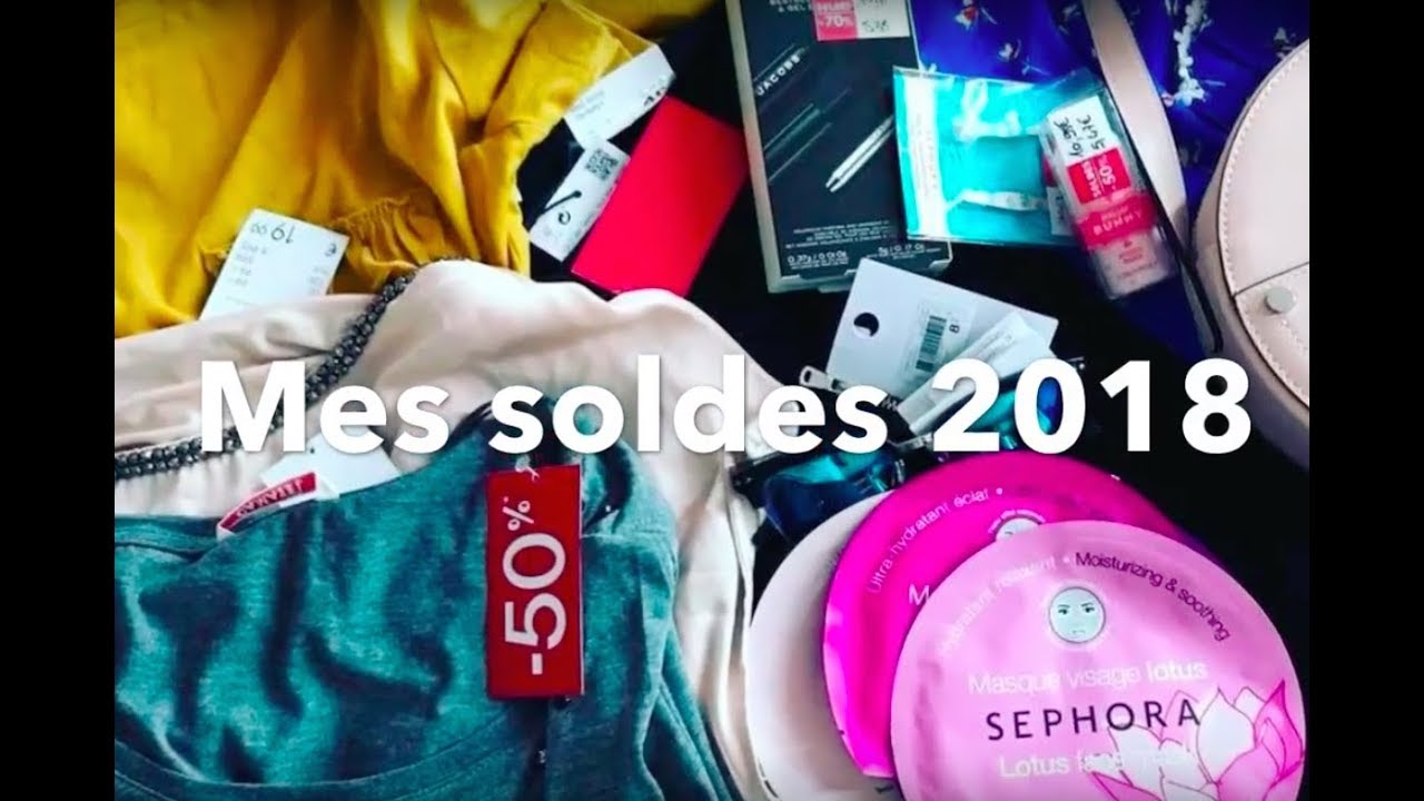 Mes soldes 2018 😍😘👙👗👠