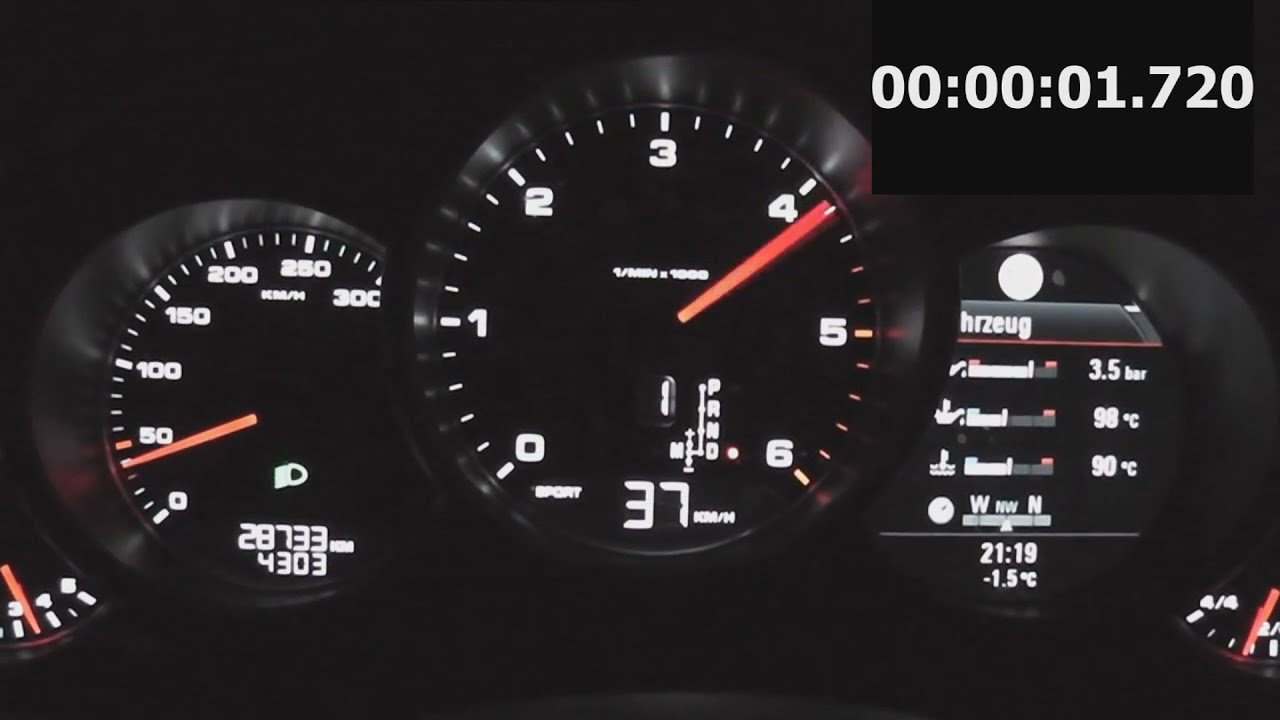 Porsche PANAMERA VS AUDI A7 3.0 DIESEL ACCELERATION TEST