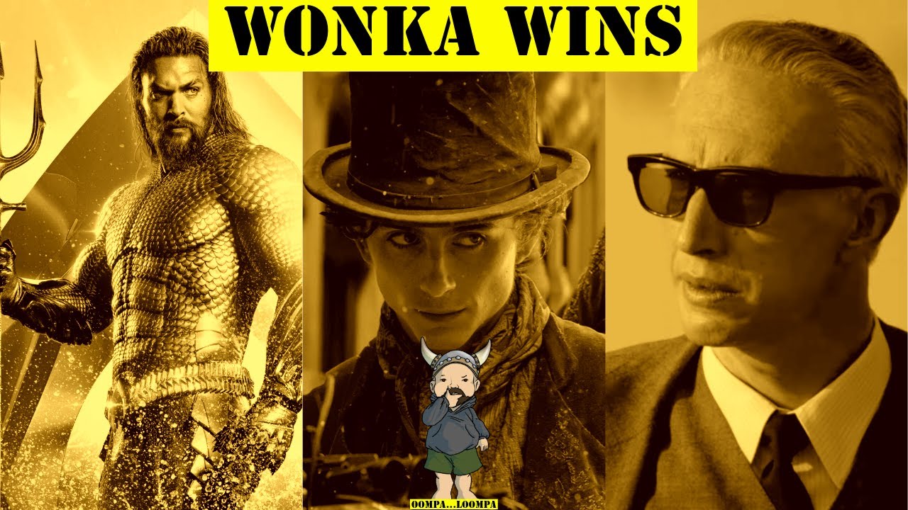 Wonka Wins Christmas as Aquaman and Ferrari Flop