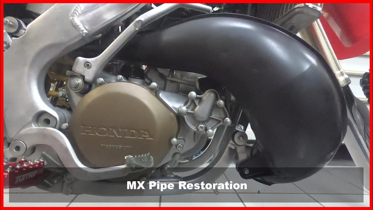 Hi-Temp Cerakote Dirt Bike Pipe Restoration | Easy, And Amazing Results!