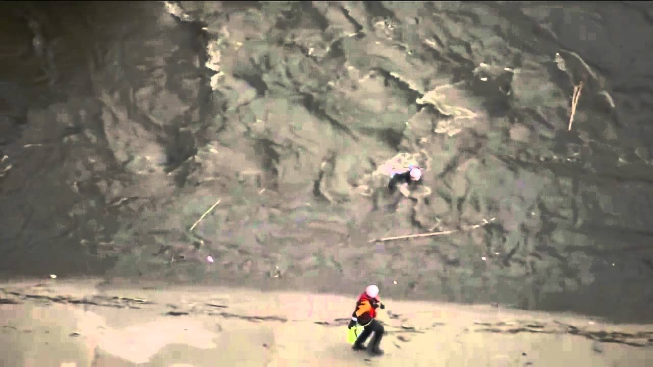 BREAKING: Rescuer Gets Swept Away During Swift Water Rescue in LA (HD)