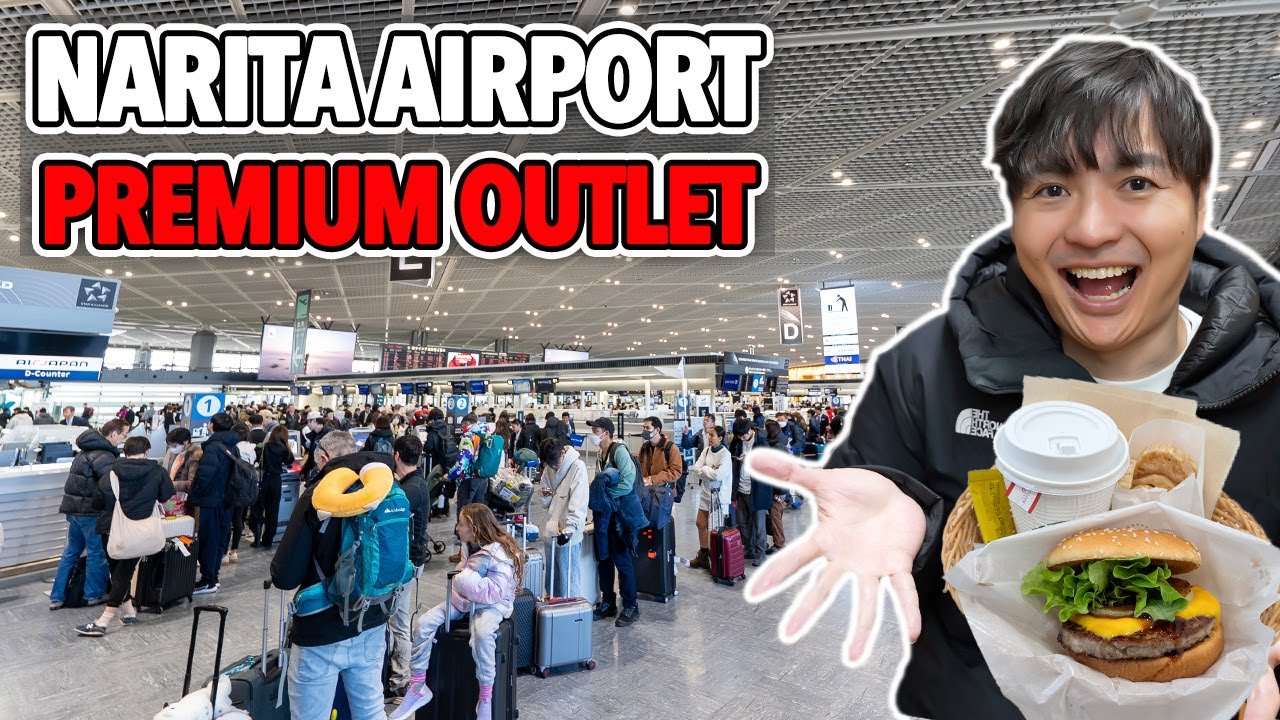 Narita Airport Shisui Premium Outlet - Is It Worth Visiting? Tokyo Station to Narita Airport  Ep.552