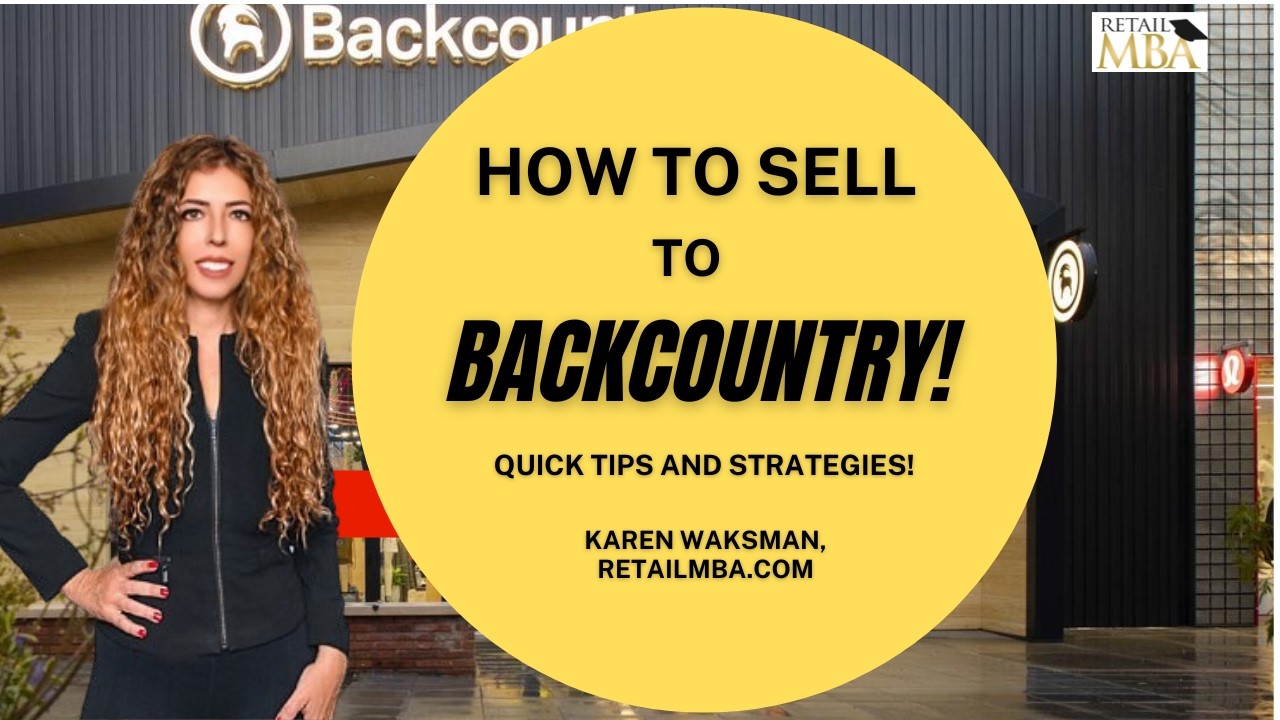 Backcountry Vendor - How to Sell to Backcountry Retail Stores