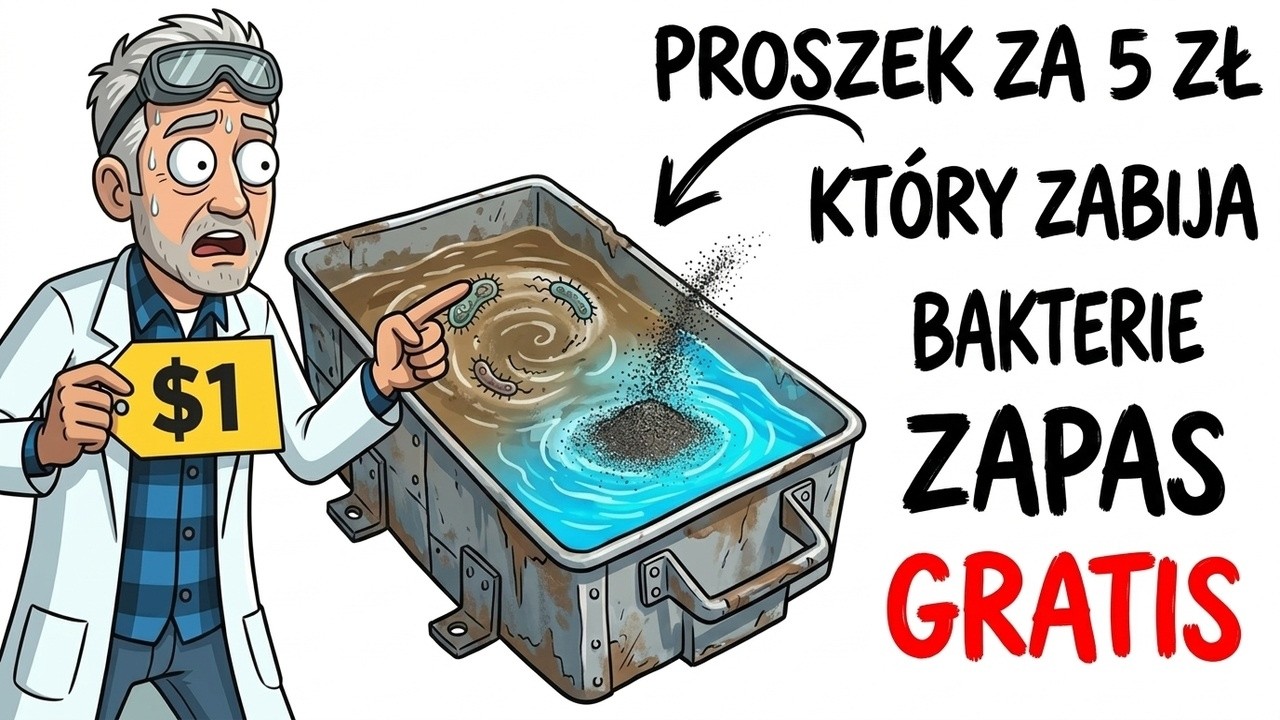 Metalowy proszek za 5 zł zabija KAŻDĄ bakterię w wodzie (Fizyka nie kłamie)