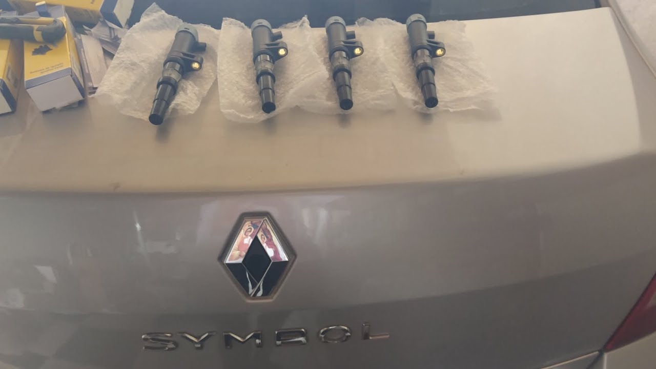 TROCA DAS BOBINAS RENAULT SYMBOL 